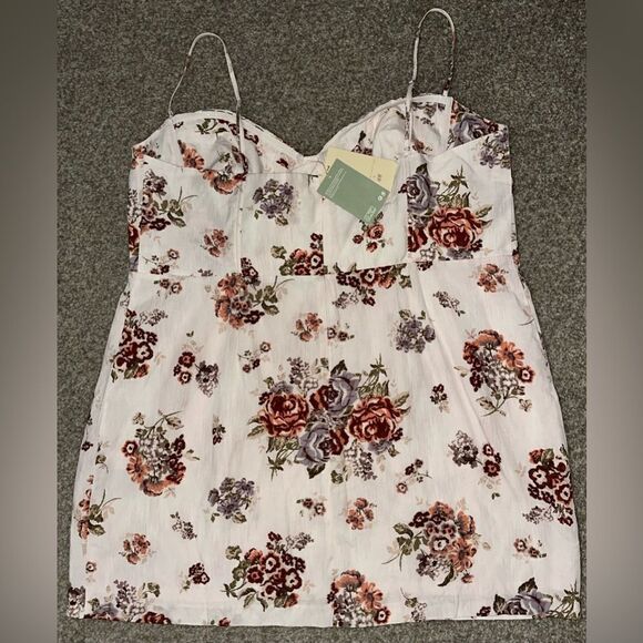 NWT Brock Collection x H&M Lyocell Blend Floral Mini Dress XXL - Picture 5 of 8